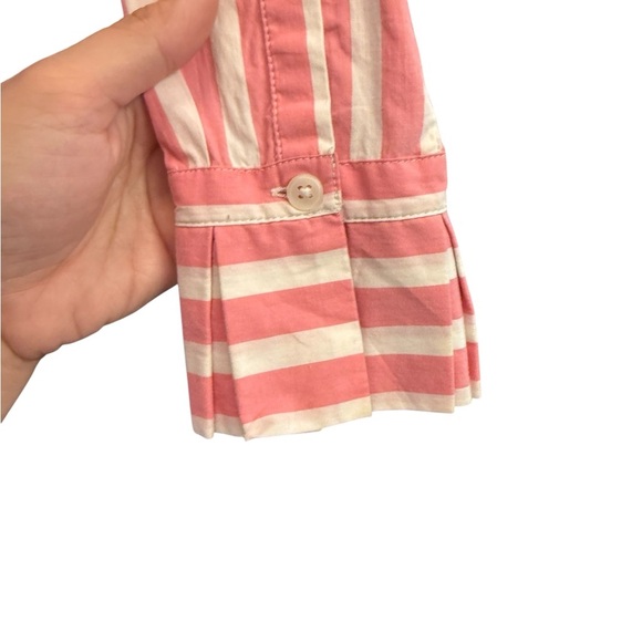 Banana Republic Pink and White Striped Shirt - Picture 5 of 8